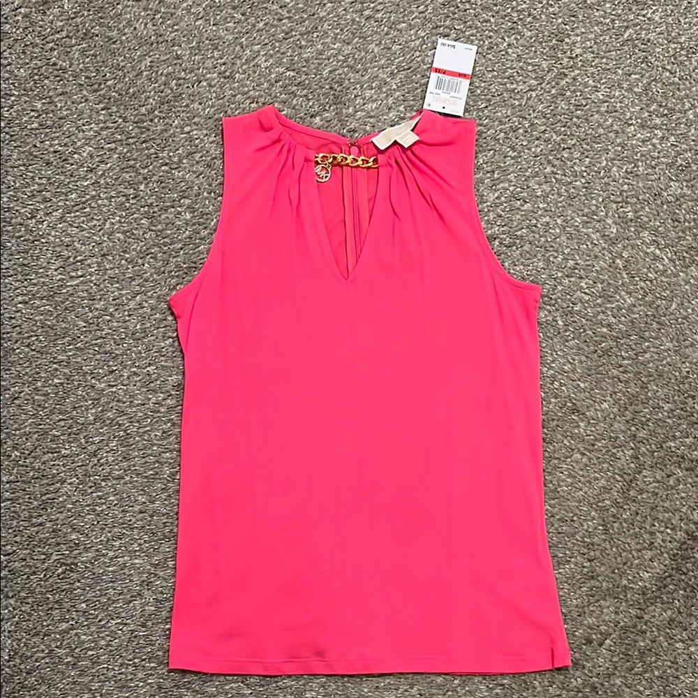 Michael Kors Pink Sleeveless Top. P/xs